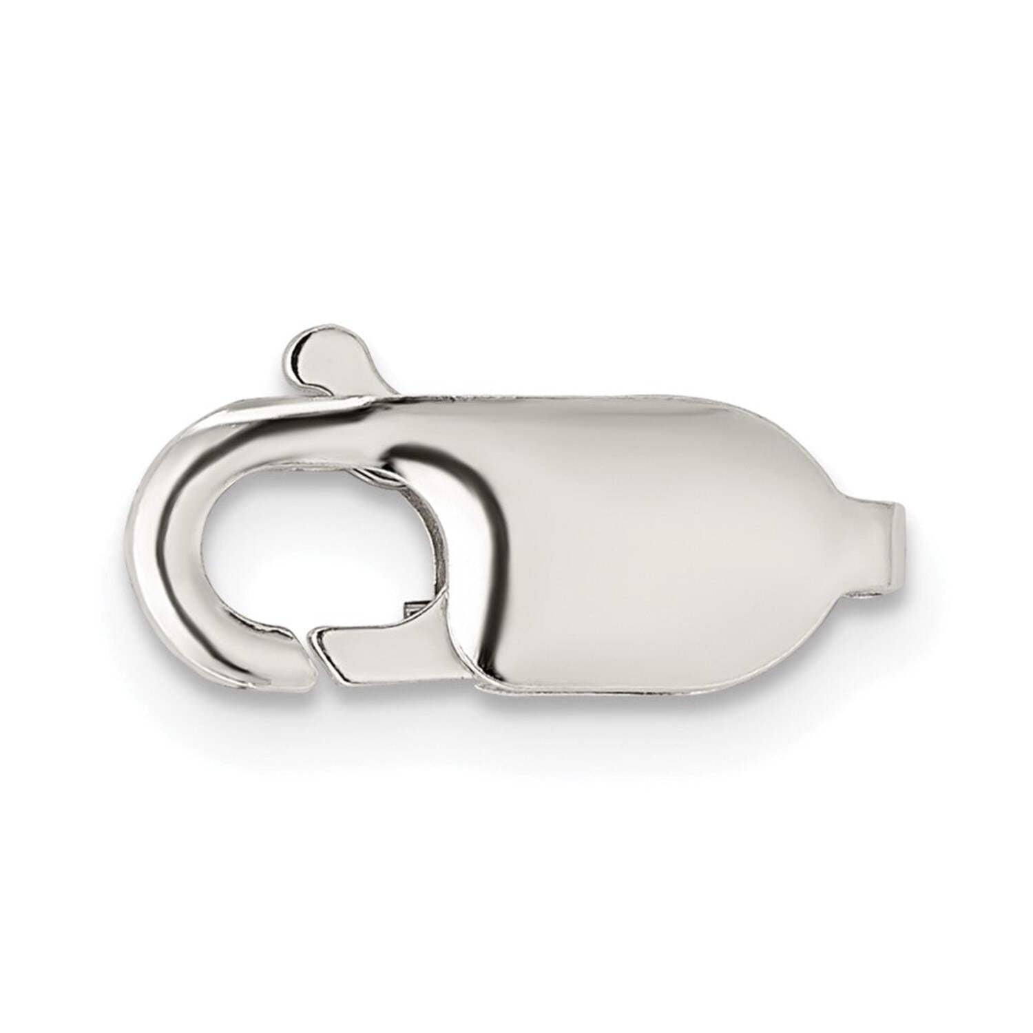 Sterling Silver Standard Weight 13.5 x 5.1mm Lobster Clasp