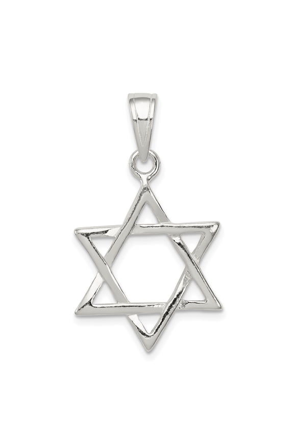 Star of David Judaica Jewish Pendant Charm