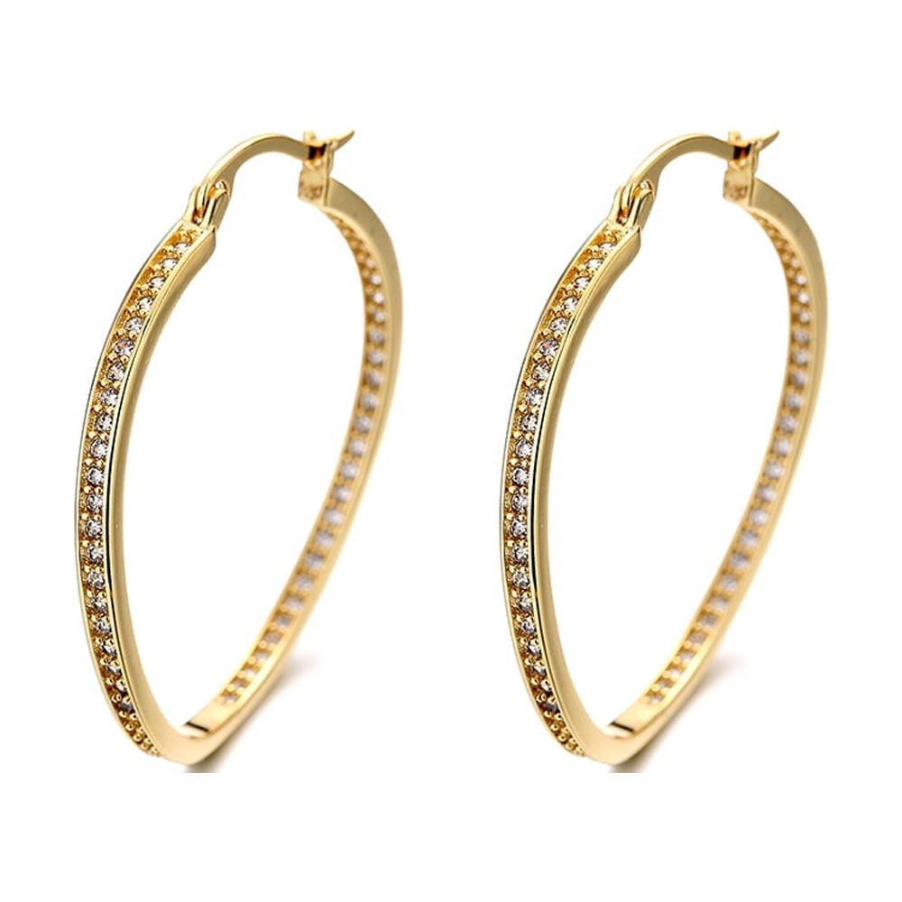 Amy and Annette Sterling Silver Punctuation Mark Earrings with crystals from Swarovski