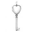 thumbnail image 1 of Sterling Silver "Sweetheart KEY" Locket - 3/4 Inch X 2 Inch, 1 of 1