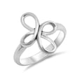 thumbnail image 1 of Sterling Silver Swirl Design Cross Ring, 1 of 3