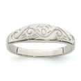 thumbnail image 1 of 925 Sterling Silver Solid Polished Swirl Ring Size 8 - 1.8 Grams -  Jewelry Gift for Mom, 1 of 5