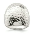 thumbnail image 1 of Sterling Silver Textured Dome Ring - Size 8, 1 of 2