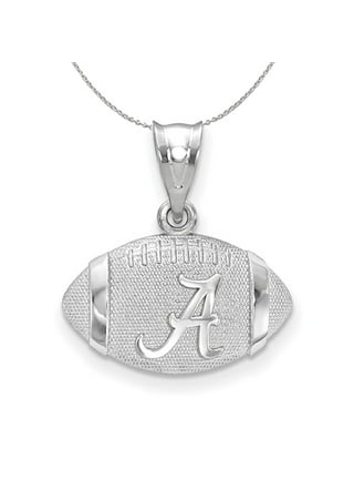 14k Gold Plated Silver Louisiana State Small LSU Pendant Necklace - The  Black Bow Jewelry Company