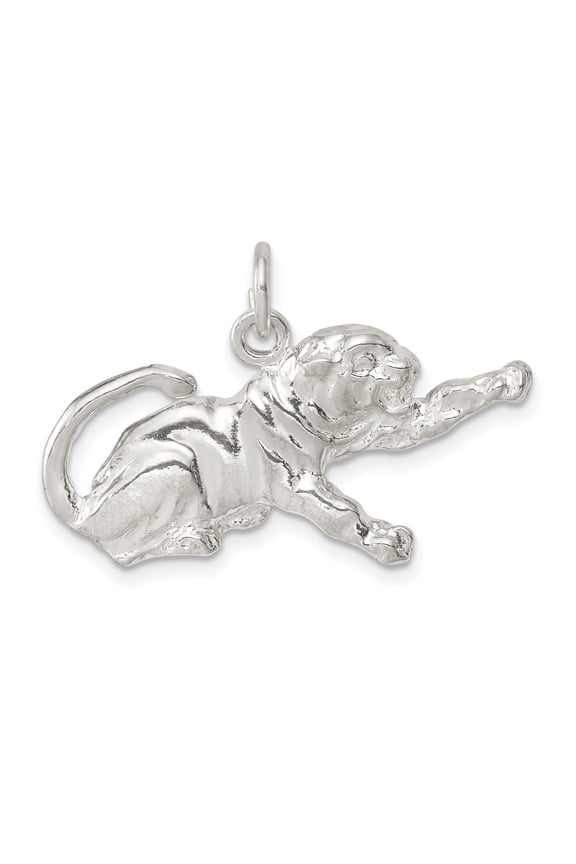 Sterling Silver Tiger Charm