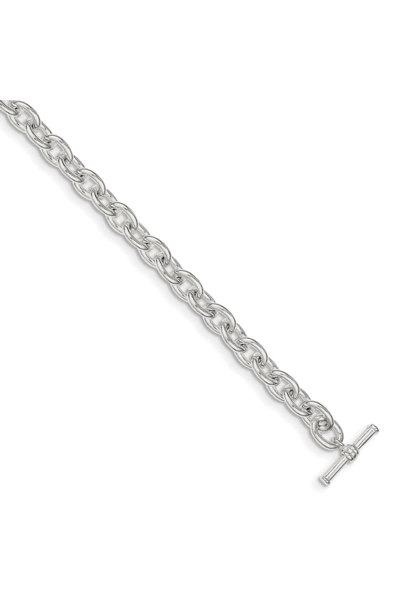Sterling Silver Toggle Link Bracelet