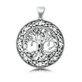 thumbnail image 1 of Sterling Silver Tree of Life Pendant Vintage Celtic Knot Charm 925 New Jewelry Female Unisex, 1 of 3
