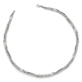 thumbnail image 1 of Finest Gold Sterling Silver Twisted Fancy Necklace, 1 of 2