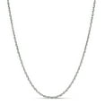 Sterling Silver Twisted Herringbone Necklace 24 Inches