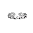 thumbnail image 1 of Sterling Silver Twisted Toe Ring, 1 of 1