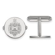 Mens U.S. Naval Academy Sterling Silver U.S. Naval Academy Crest Cuff Links