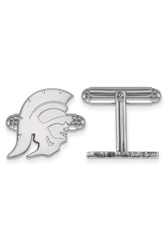 Sterling Silver USC Trojans NCAA Cuff Links