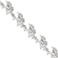 thumbnail image 1 of Sterling Silver Unicorn Fancy Link Bracelet 7", 1 of 5