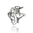 thumbnail image 1 of Sterling Silver Unicorn Ring, Sizes 5, 6, 7, 8, 9, 10 (6), 1 of 1
