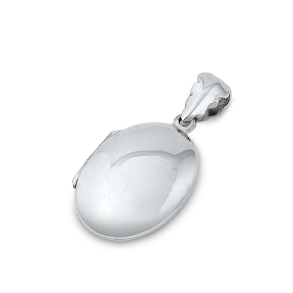 Sterling Silver Vintage Locket Pendant Love Keepsake Charm 925 New Jewelry Female Unisex