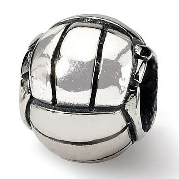 Sterling Silver Volleyball Bead