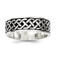 thumbnail image 1 of Sterling Silver Weave Design Ring, 1 of 1