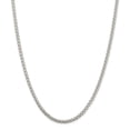 thumbnail image 1 of Sterling Silver Wheat Chain - 32.7 Grams - 4mm - 24 Inch - Lobster Claw, 1 of 2