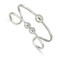 thumbnail image 1 of Sterling Silver White Bangle Bracelet, 1 of 5