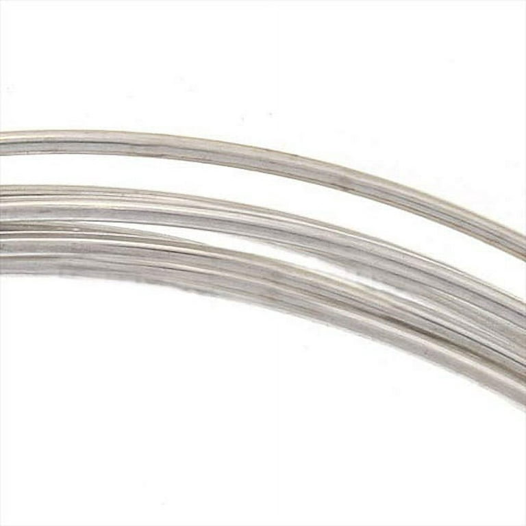 20 Gauge Round Dead Soft Nickel Silver Wire: Wire Jewelry