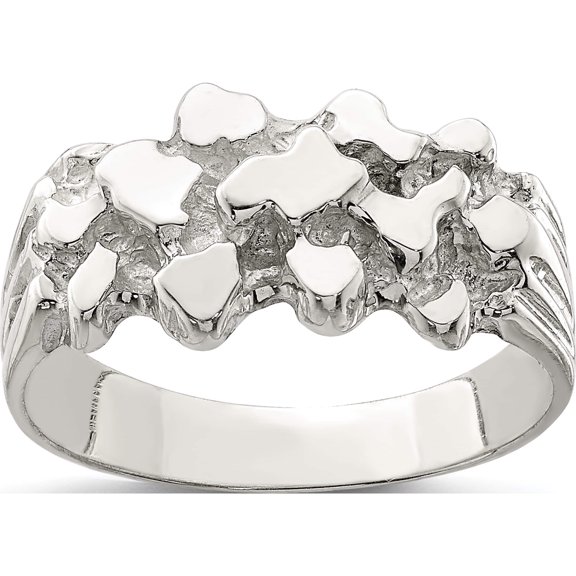 Jewelry by Sweet Pea Sterling Silver Woman's Nugget Ring