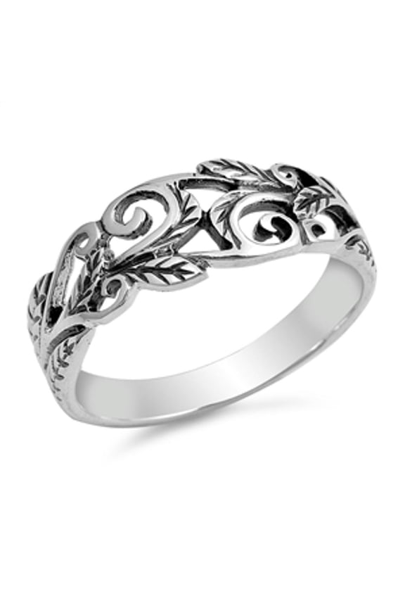Sterling Silver Women's Wholesale Ring 925 Band 7mm Jewelry Female Male Unisex Size 9