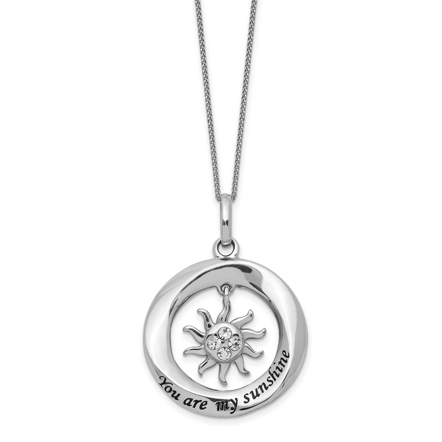 Sun store necklace silver