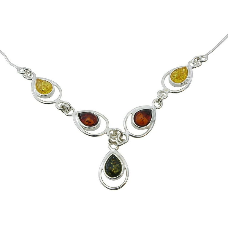 Amber necklace hotsell walmart