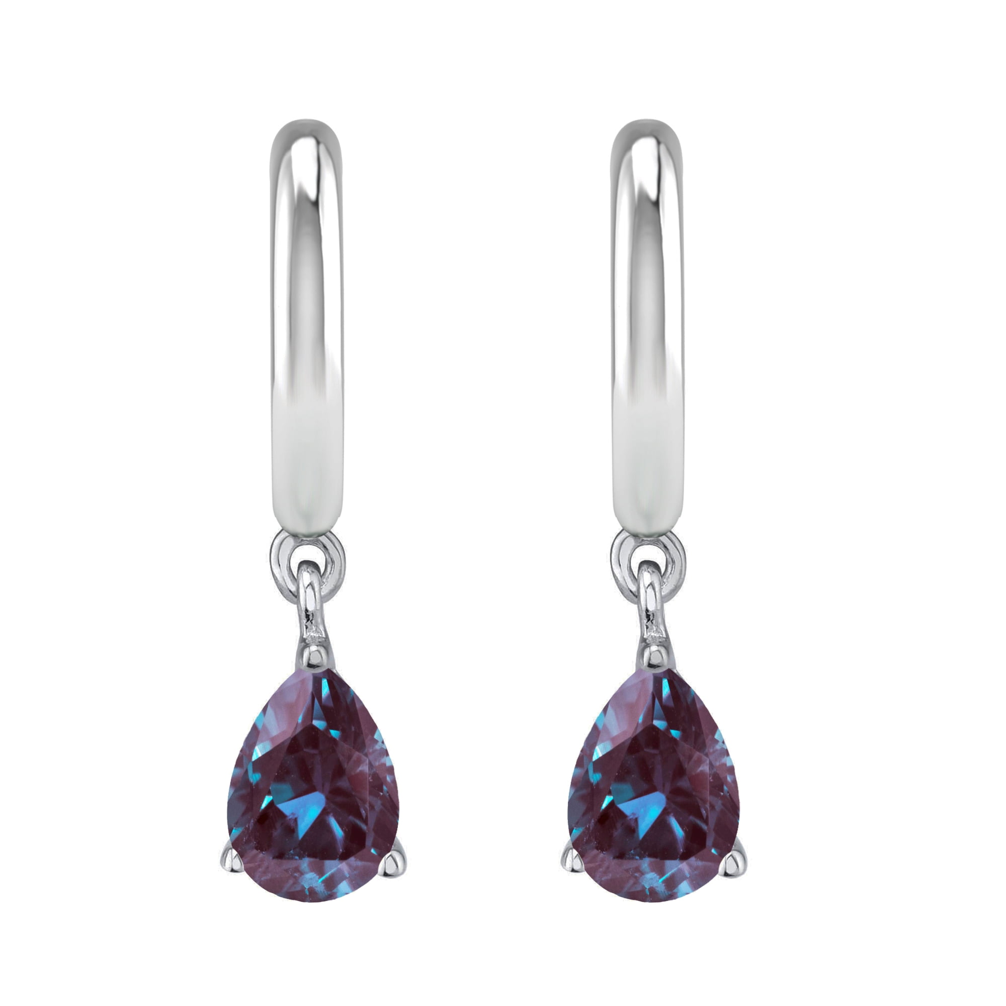 Alexandrite dangle earrings deals
