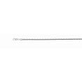 thumbnail image 1 of JewelStop Sterling Silver Silver with Rhodium Finish 5Mm Diamond-cut Solid Royal Rope Chain, 1 of 3
