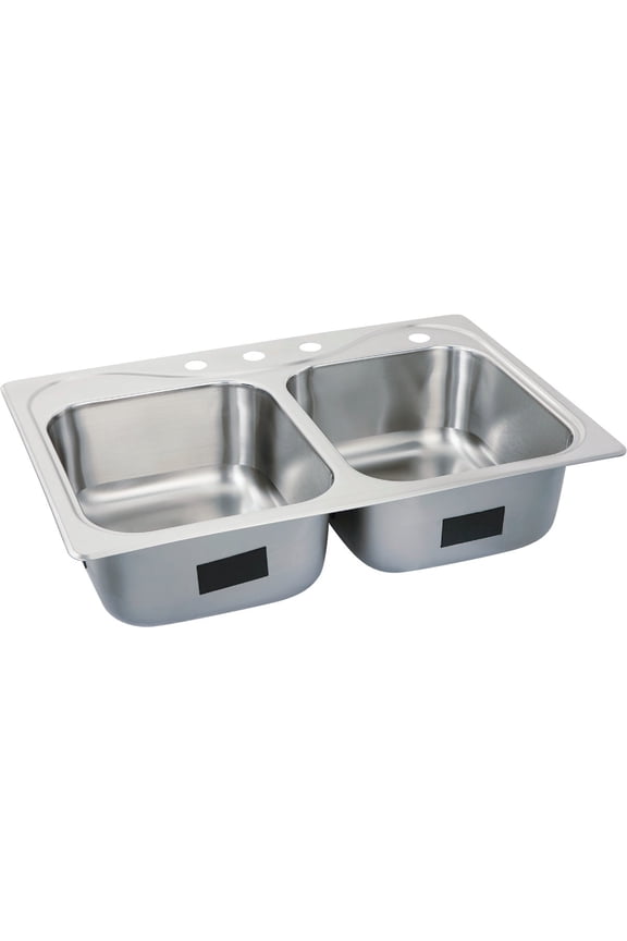 Southhaven Double Bowl Sink 8 In. Deep Stainless Steel - Pack of 2
