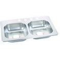 thumbnail image 1 of Sterling Stainless Steel Kitchen Sink Double Bowl 33 In. X 22 In. X 6 In., 1 of 2