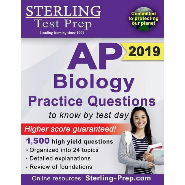 Sterling Test Prep AP Biology Practice Questions High Yield AP
