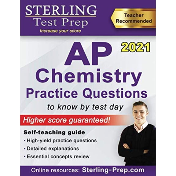 Pre-Owned Sterling Test Prep AP Chemistry Practice Questions: High Yield AP Chemistry Questions & Review Paperback
