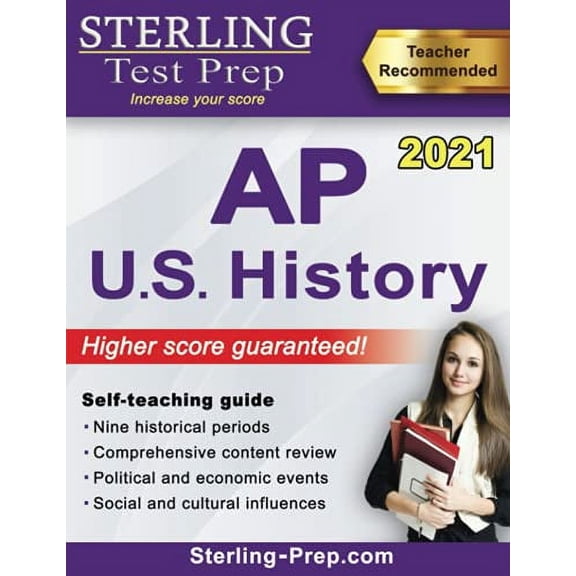 Pre-Owned Sterling Test Prep AP U.S. History: Complete Content Review for AP US History Exam Paperback
