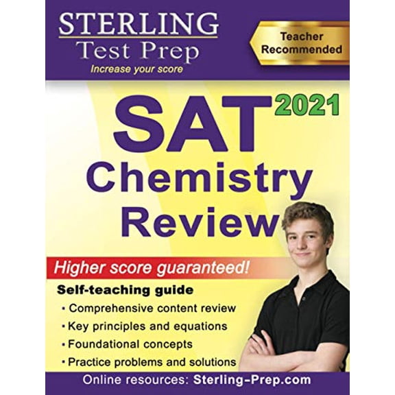 Pre-Owned Sterling Test Prep SAT Chemistry Review : Complete Content Review (Paperback)