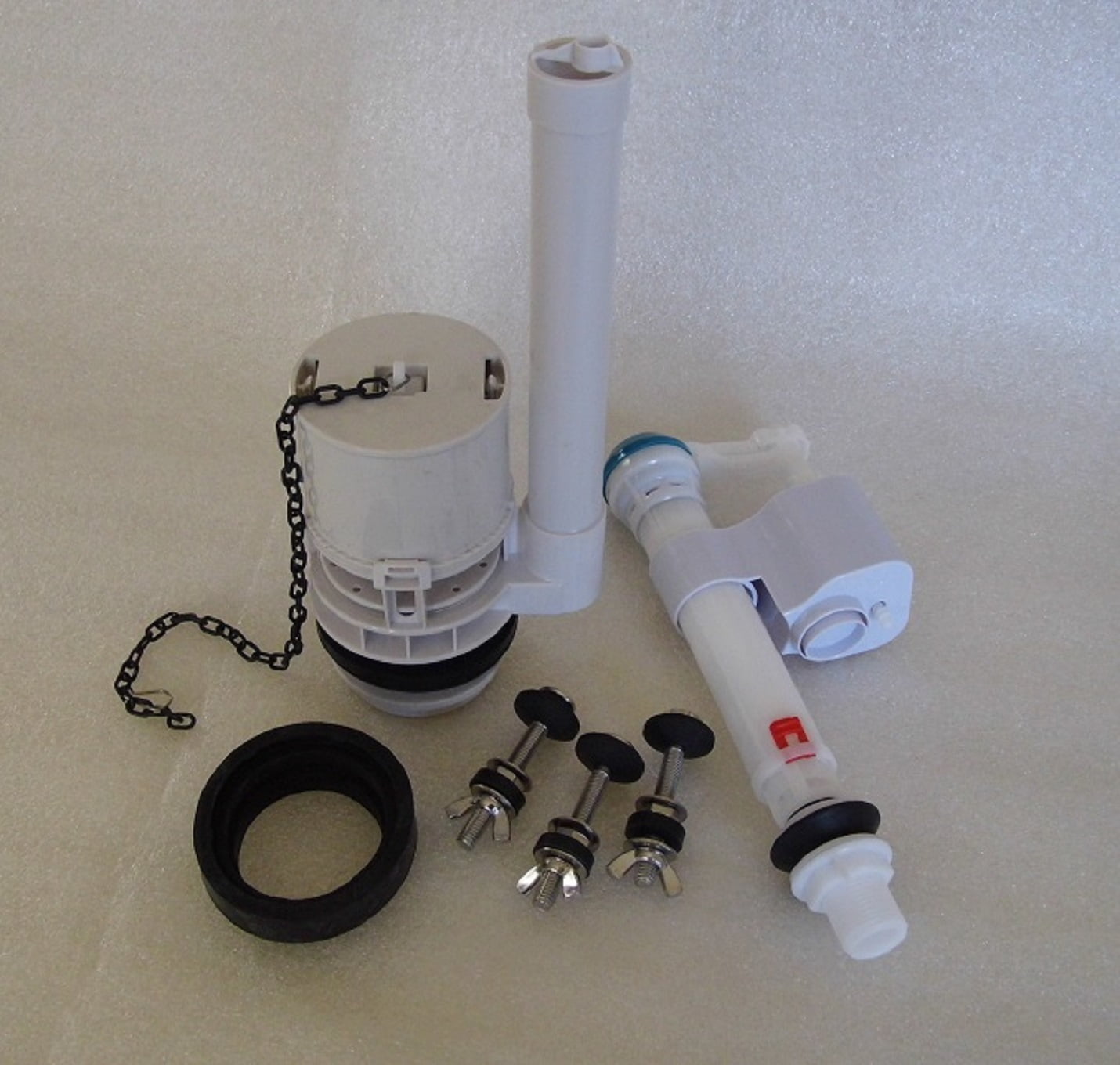 Sterling Toilet 2 In. Flush Valve and Fill Valve Kit; Gasket & Hardware