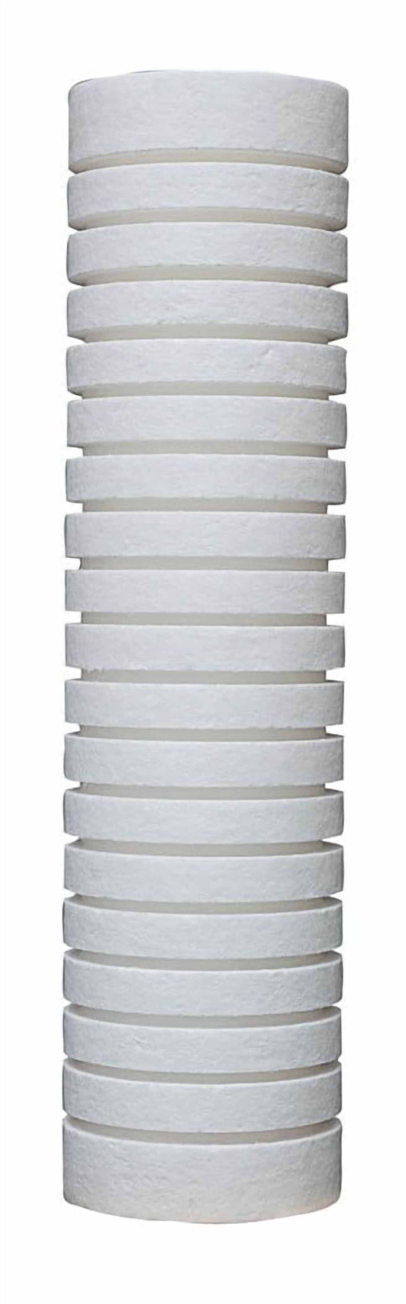 Sterling Water Treatment GB Series 4.5 inch x 10 inch Grooved Poly-Bonded 5 Micron Filter - GBJ1005