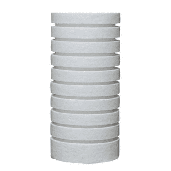 Sterling Water Treatment GB Series 4.5 inch x 10 inch Grooved Poly-Bonded 5 Micron Filter - GBJ1005