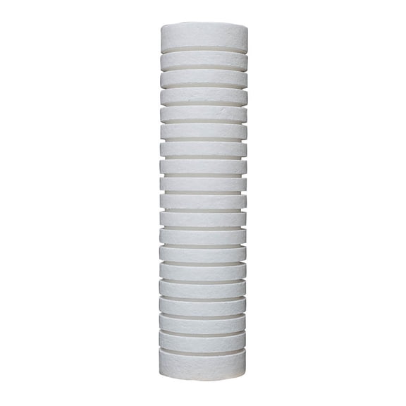 Sterling Water Treatment GB Series 4.5 inch x 10 inch Grooved Poly-Bonded 5 Micron Filter - GBJ1005