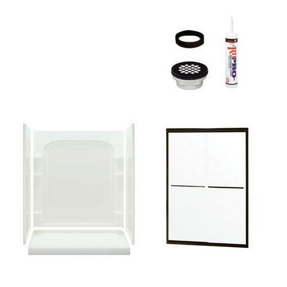 Sterling by Kohler Ensemble Curved Shower Package