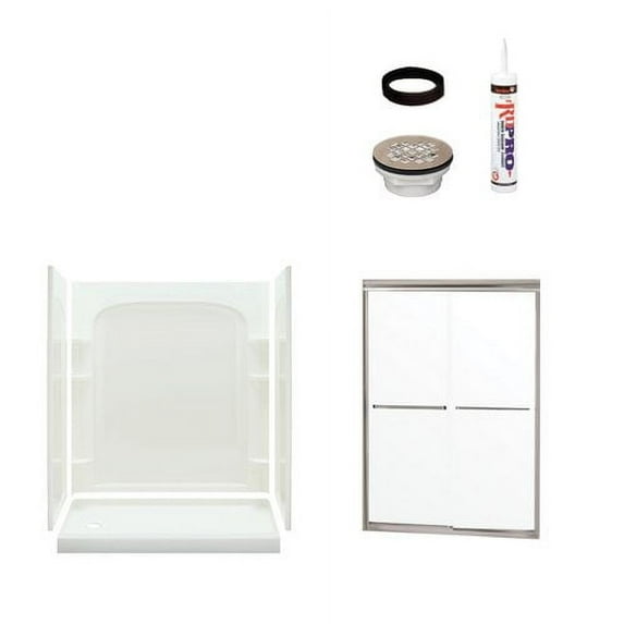 Sterling by Kohler Ensemble Curved Shower Package