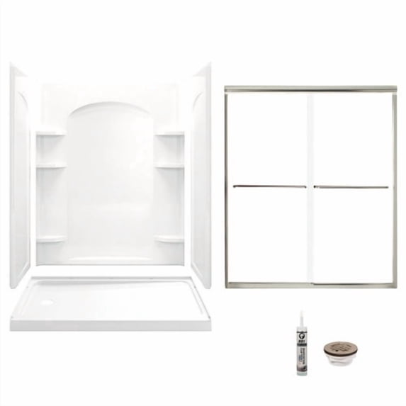 Sterling by Kohler Sterling 60-in x 32-in Shower Kit