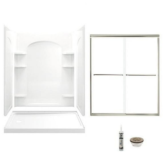 Sterling by Kohler Sterling 60-in x 32-in Shower Kit