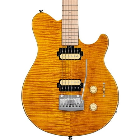 Sterling by Music Man Axis AX3FM Electric Guitar (Trans Gold)