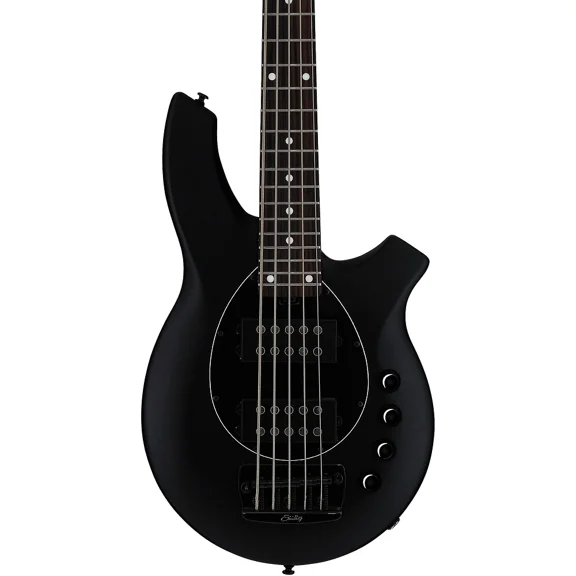 Sterling by Music Man Bongo 5 5-String Bass Guitar - Stealth Black
