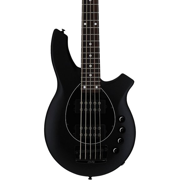 Sterling by Music Man Bongo 5 5-String Bass Guitar - Stealth Black
