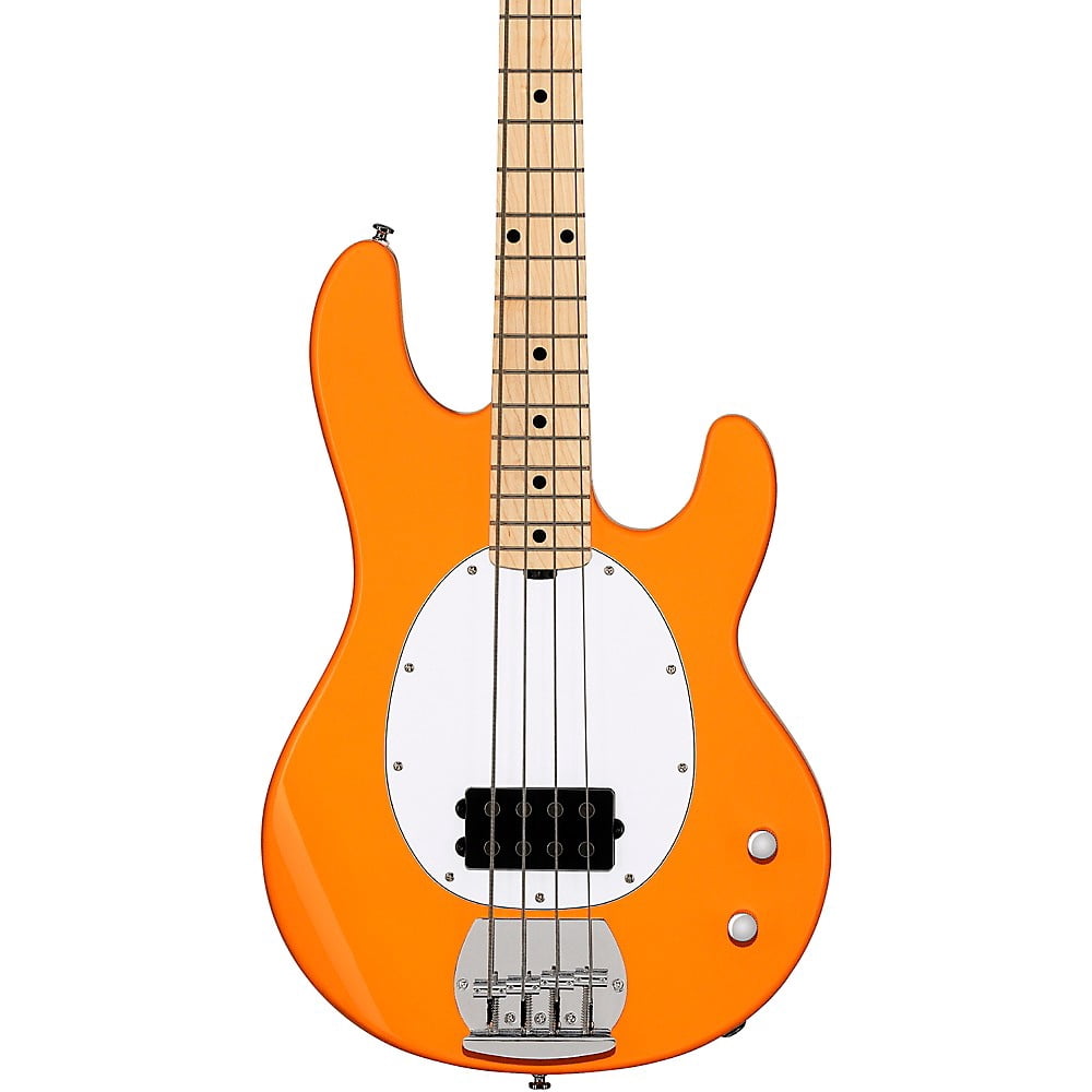 Sterling by Music Man Intro Series StingRay RAY2 Electric Bass Guitar - Sunrise Orange