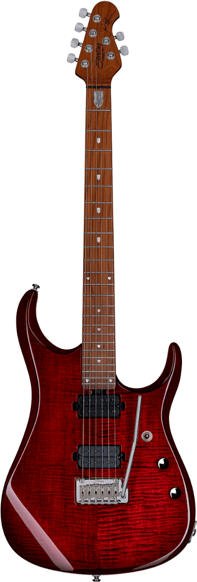 ミュージシャン Y shop Sterling By Music Man JP150DQM Electric Guitar - Cerulean