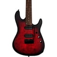 thumbnail image 1 of Sterling by Music Man Jason Richardson Cutlass Signature 7-String Electric Guitar Dark Scarlet Burst Satin, 1 of 8